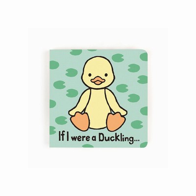 Jellycat If I were a Duckling Board and Bashful Duckling Medium UK | 14239OMIA
